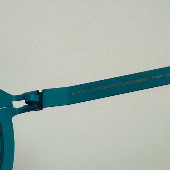 MYKITA Collab IARA -turquoise Sunglasses F26 46mm Round Frame‎ - Picture 8 of 10